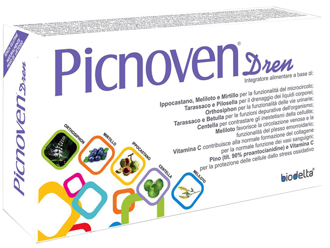 PICNOVEN DREN 50 COMPRESSE 31 G - pharmaonline24.it