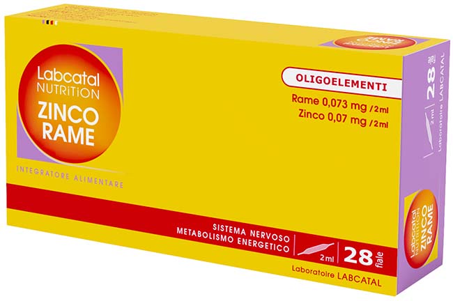 LABCATAL NUTRITION ZINCO RAME 28 FIALE 2 ML - pharmaonline24.it