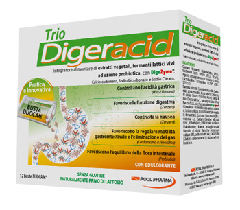 TRIO DIGERACID 12 BUSTINE - pharmaonline24.it