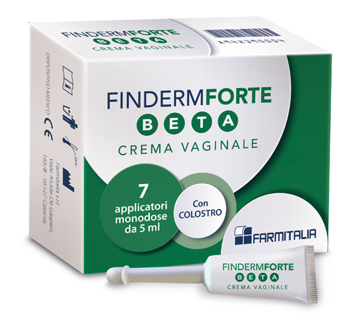 FINDERM FORTE BETA CREMA VAGINALE 7 APPLICATORI MONOUSO 5 G - pharmaonline24.it