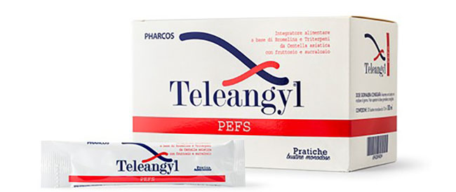 TELEANGYL PEFS PHARCOS 30 STICKPACK 10 ML - pharmaonline24.it