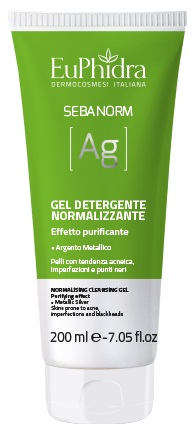 EUPHIDRA SEBANORM AG GEL DETERGENTE 200 ML - pharmaonline24.it