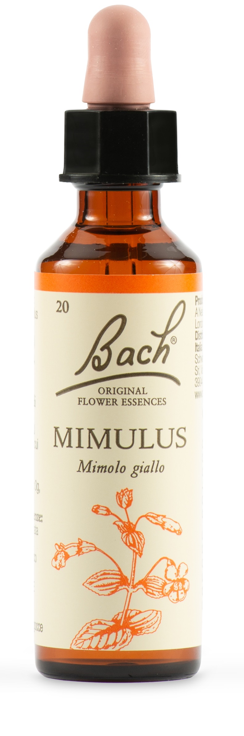 MIMULUS BACH ORIG 20 ML - pharmaonline24.it