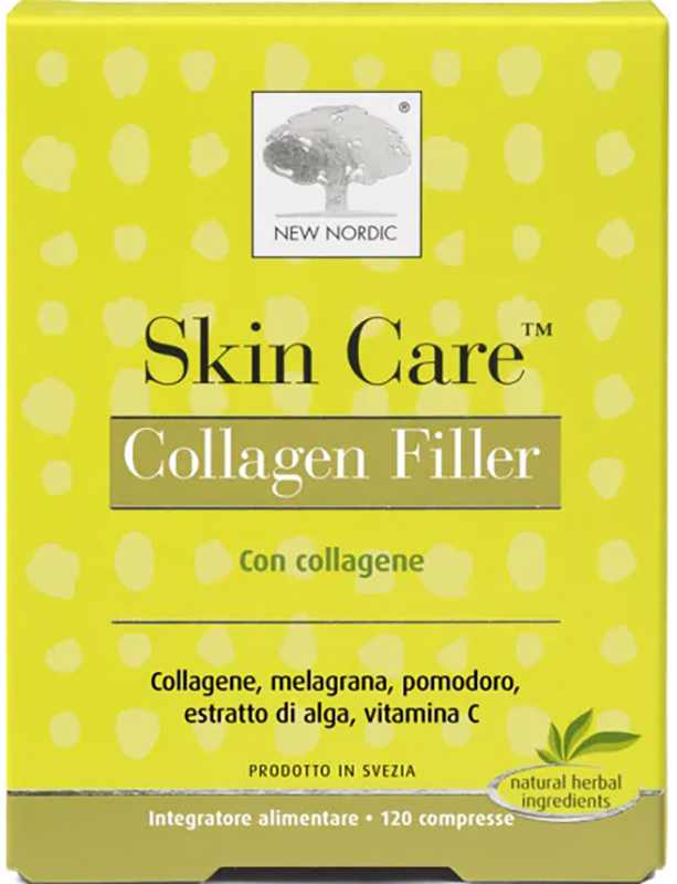 SKIN CARE COLLAGEN FILLER 120 COMPRESSE - pharmaonline24.it