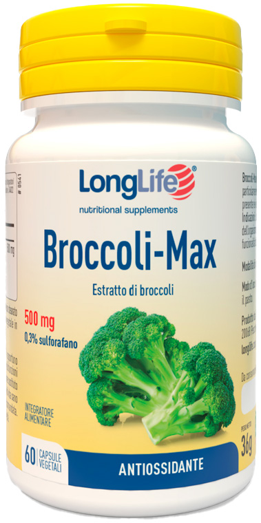 LONGLIFE BROCCOLI MAX 60 CAPSULE - pharmaonline24.it