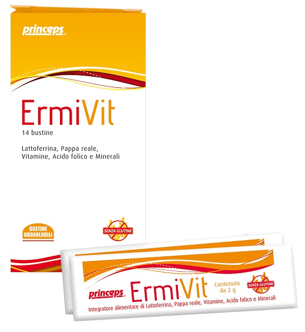 ERMIVIT 14 BUSTINE OROSOLUBILI - pharmaonline24.it