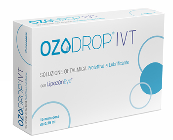 OZODROP IVT SOLUZIONE OFTALMICA BASE DI OLIO OZONIZZATO IN FOSFOLIPIDI 15 FLACONCINI MONODOSE DA 0,35 ML - pharmaonline24.it