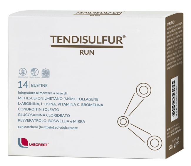 TENDISULFUR RUN 14 BUSTINE - pharmaonline24.it