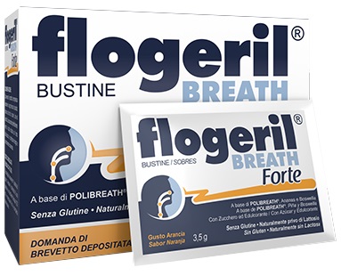 FLOGERIL BREATH FORTE 18 BUSTINE - pharmaonline24.it