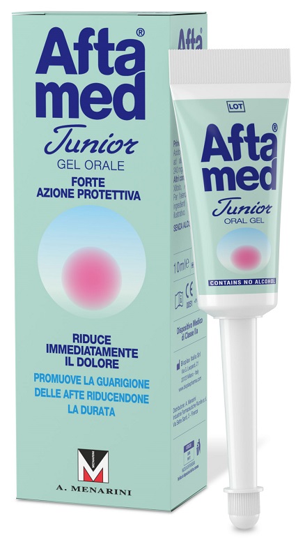 GEL AFTAMED JUNIOR ACIDO IALURONICO 10 ML - pharmaonline24.it