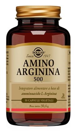 AMINO ARGININA 500 50 CAPSULE VEGETALI - pharmaonline24.it