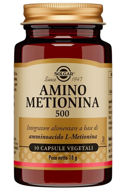 AMINO METIONINA 500 30 CAPSULE VEGETALI - pharmaonline24.it