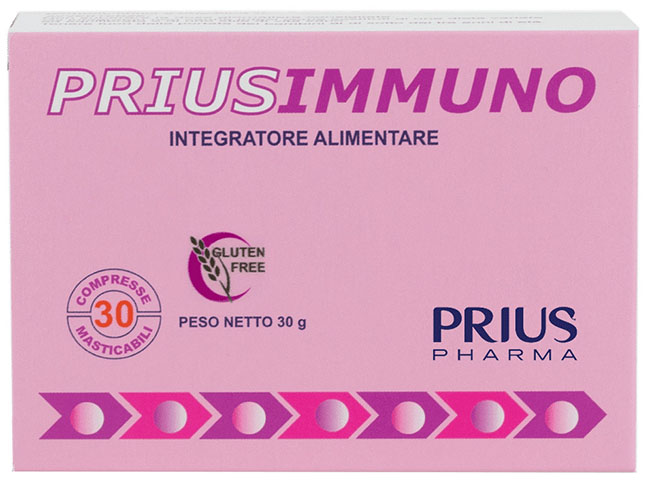 PRIUSIMMUNO 30 COMPRESSE MASTICABILI - pharmaonline24.it