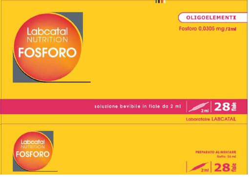LABCATAL NUTRITION FOSFORO 28 FIALE X 2 ML - pharmaonline24.it