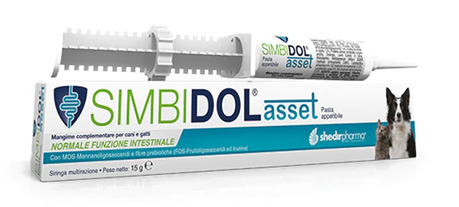 SIMBIDOL ASSET PASTA 15 G SIRINGA MULTIRAZIONE - pharmaonline24.it