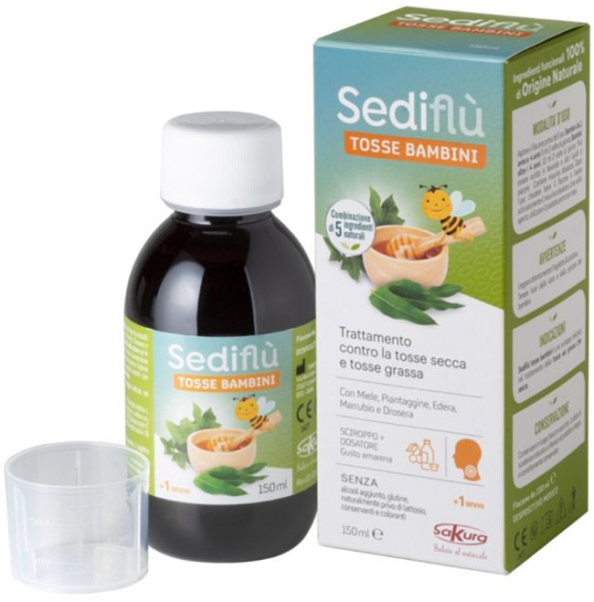 SEDIFLU TOSSE BAMBINI 150 ML - pharmaonline24.it
