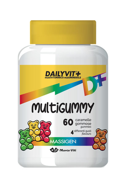 MASSIGEN MULTIGUMMY 60 CARAMELLE GOMMOSE - pharmaonline24.it