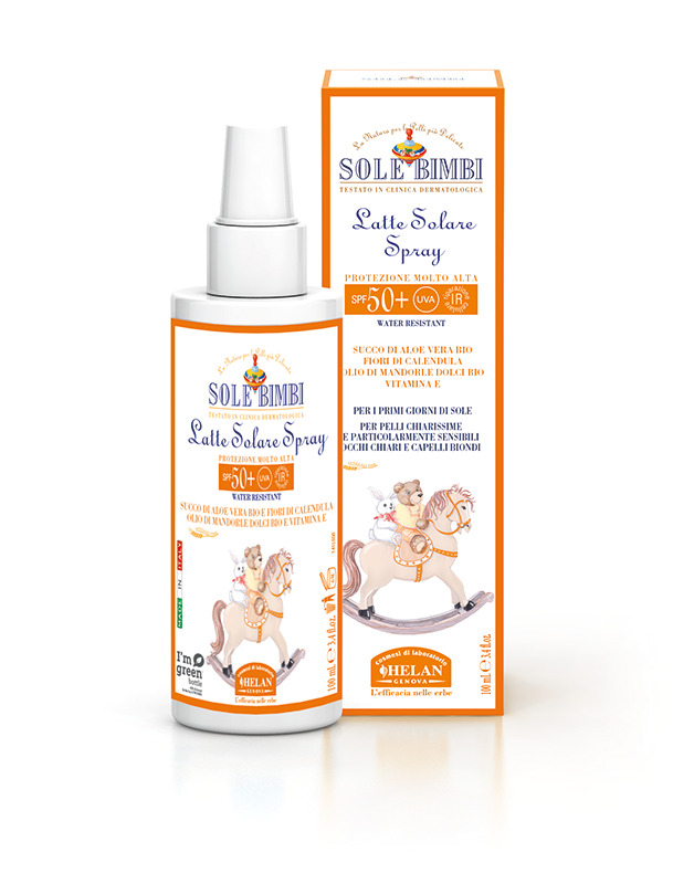 SOLE BIMBI LATTE SOLARE SPRAY SPF50+ 100 ML - pharmaonline24.it