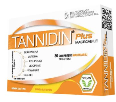 TANNIDIN PLUS 30 COMPRESSE MASTICABILI - pharmaonline24.it