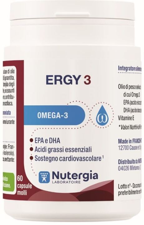 ERGY 3 60 CAPSULE - pharmaonline24.it