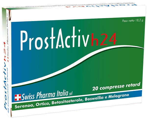 PROSTACTIV H24 20 COMPRESSE RETARD - pharmaonline24.it