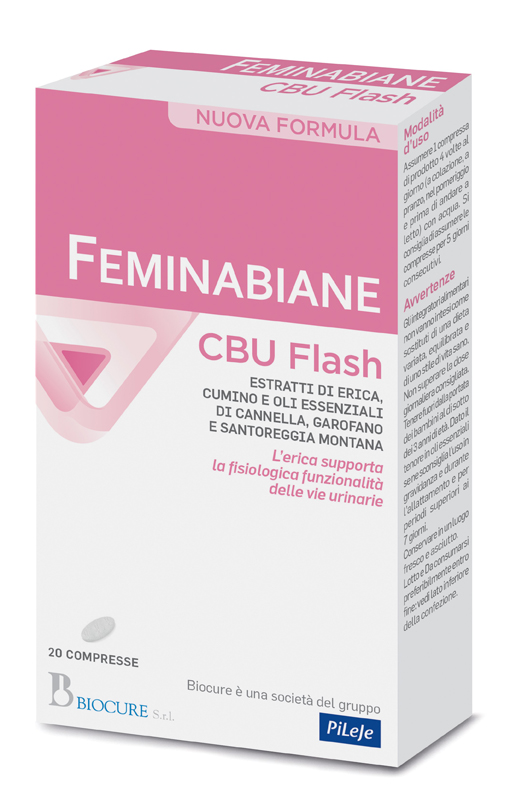 FEMINABIANE CBU FLASH 20 COMPRESSE NUOVA FORMULA - pharmaonline24.it