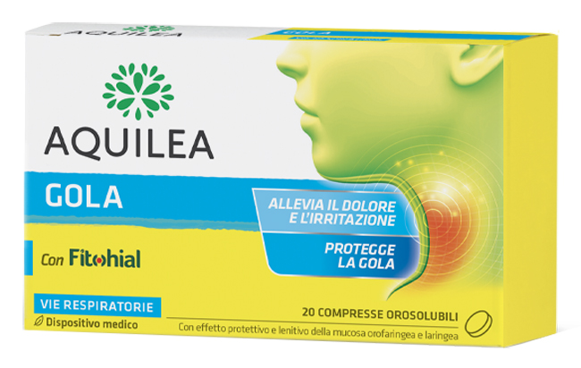 AQUILEA GOLA 20 COMPRESSE OROSOLUBILI - pharmaonline24.it