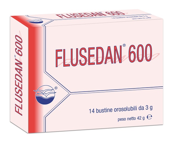 FLUSEDAN 600 14 BUSTINE OROSOLUBILI - pharmaonline24.it