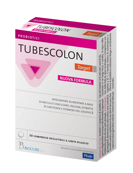 TUBESCOLON TARGET 30 COMPRESSE NUOVA FORMULA - pharmaonline24.it