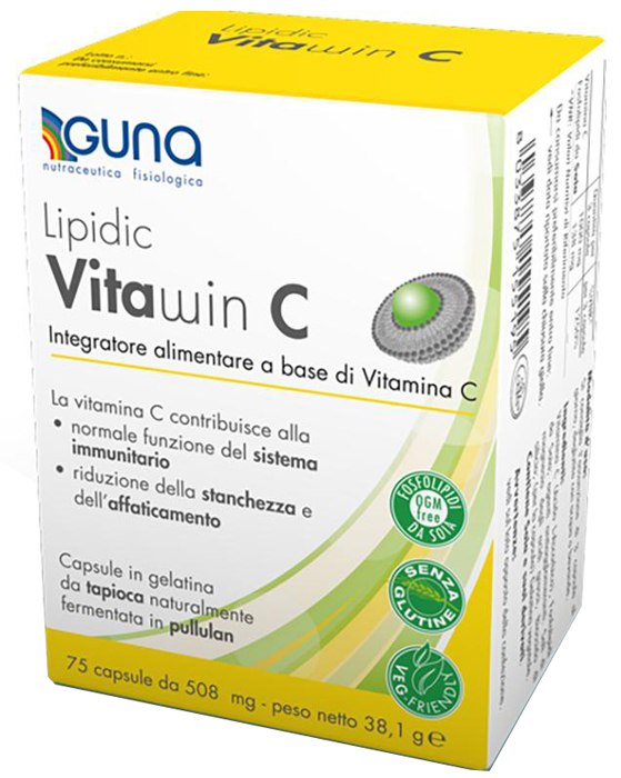 LIPIDIC VITAWIN C - VITAMINA C 75 CAPSULE - pharmaonline24.it