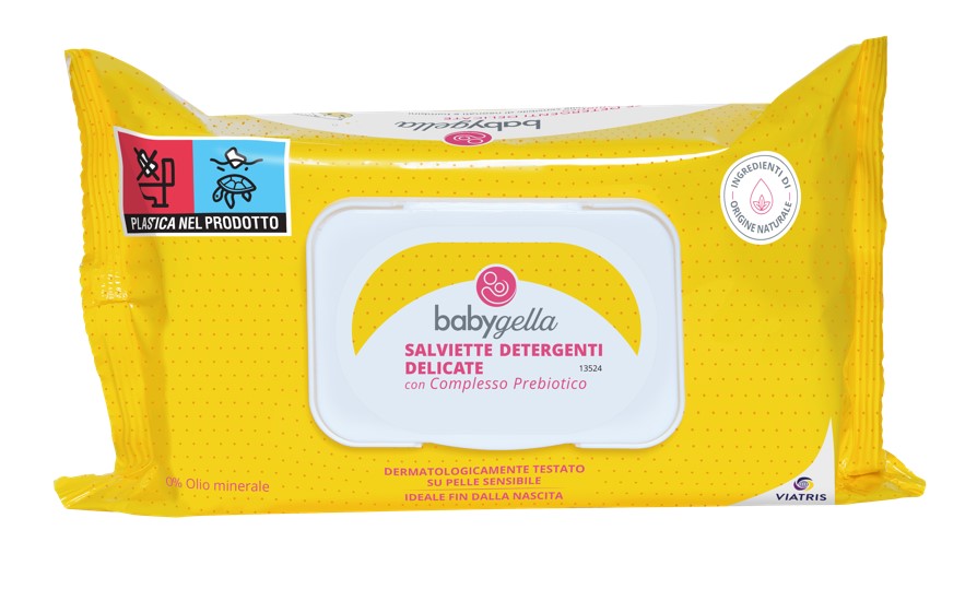 BABYGELLA PREBIOTIC SALVIETTINE 72 PEZZI - pharmaonline24.it