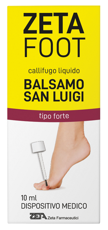 ZETAFOOT CALLIFUGO LIQUIDO BALSAMO SAN LUIGI 10 ML - pharmaonline24.it