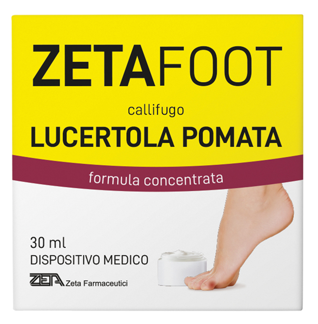 ZETAFOOT CALLIFUGO LUCERTOLA POMATA 30 ML - pharmaonline24.it