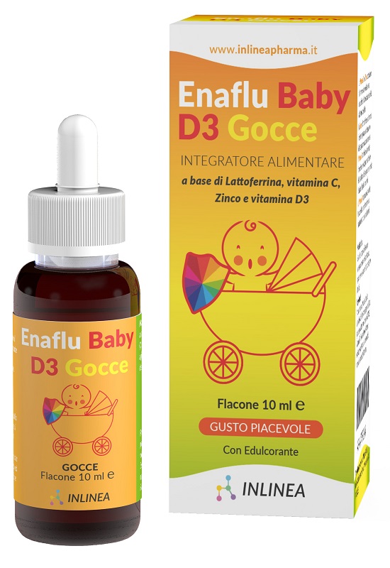 ENAFLU BABY D3 GOCCE 10 ML - pharmaonline24.it