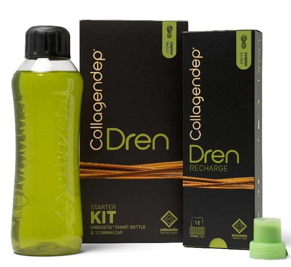 COLLAGENDEP DREN STARTER KIT 12 DRINK CAP + SMART BOTTLE - pharmaonline24.it