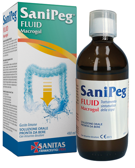 SANIPEG FLUID MACROGOL 480 ML - pharmaonline24.it
