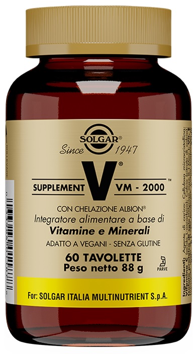 SUPPLEMENT VM 2000 60 TAVOLETTE - pharmaonline24.it
