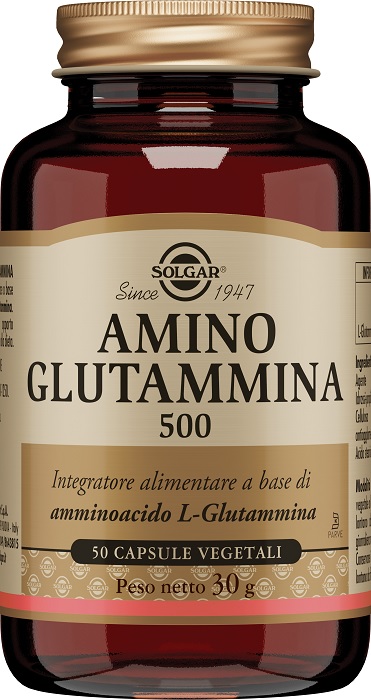 AMINO GLUTAMMINA 500 50 CAPSULE VEGETALI - pharmaonline24.it