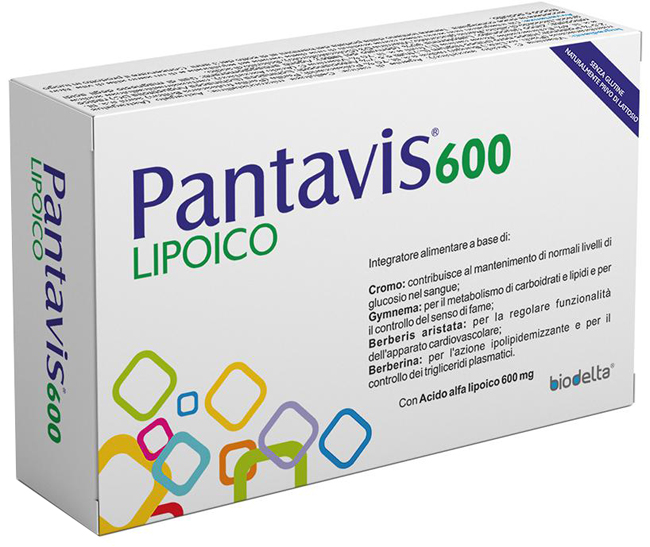 PANTAVIS 600 LIPOICO 30 COMPRESSE - pharmaonline24.it