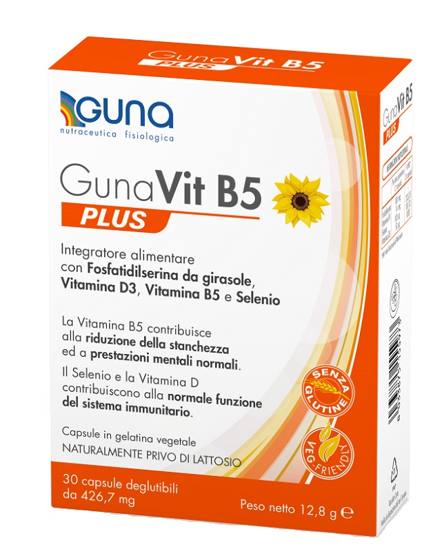 GUNAVIT B5 PLUS 30 CAPSULE - pharmaonline24.it