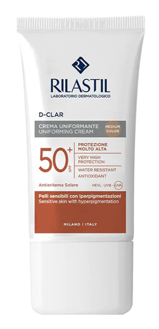 RILASTIL SUN SYSTEM D-CLAR MEDIUM SPF50+ 40 ML - pharmaonline24.it