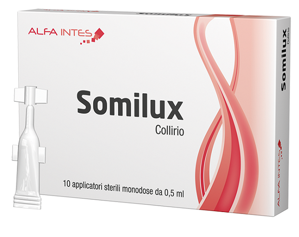 SOMILUX COLLIRIO 10 APPLICATORI STERILI MONODOSE DA 0,5 ML - pharmaonline24.it