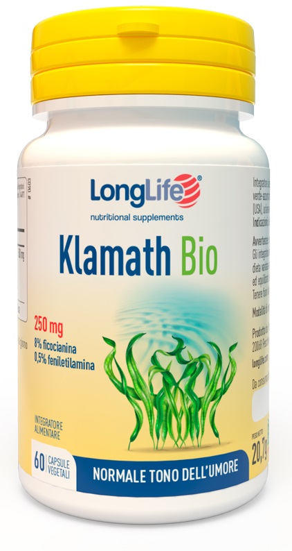 LONGLIFE KLAMATH BIO 60 CAPSULE VEGETALI - pharmaonline24.it