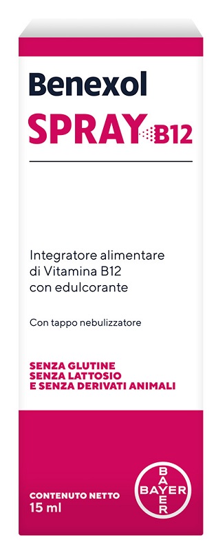 BENEXOL SPRAY B12 15 ML - pharmaonline24.it