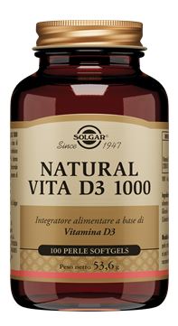 NATURAL VITA D3 1000 100 PERLE SOFTGEL - pharmaonline24.it