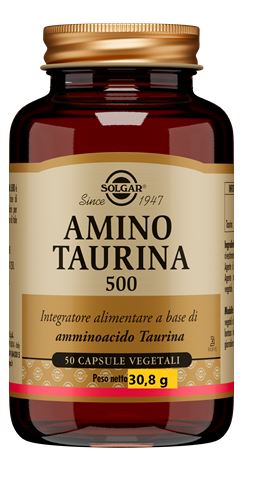 AMINO TAURINA 500 50 CAPSULE VEGETALI - pharmaonline24.it
