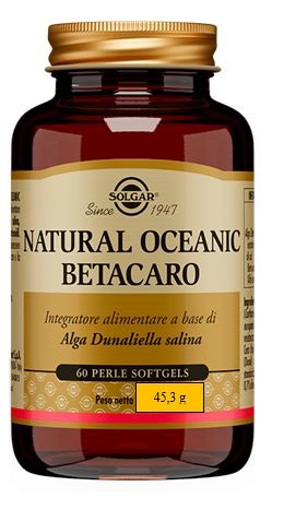NATURAL OCEANIC BETACARO 60 PERLE - pharmaonline24.it