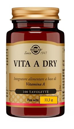 VITA A DRY 100 TAVOLETTE - pharmaonline24.it