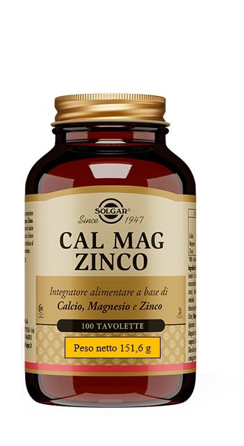 CAL MAG ZINCO 100 TAVOLETTE - pharmaonline24.it