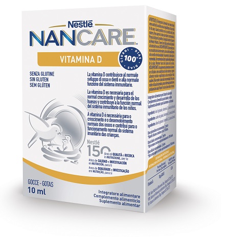 NANCARE VITAMINA D GOCCE 10 ML - pharmaonline24.it